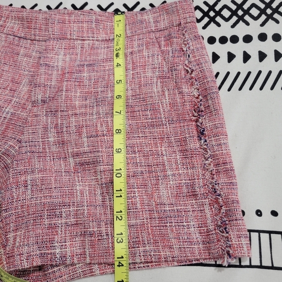 BANANA REPUBLIC Clean Tweed WovenFringe Shorts  Size 2 - Picture 7 of 11